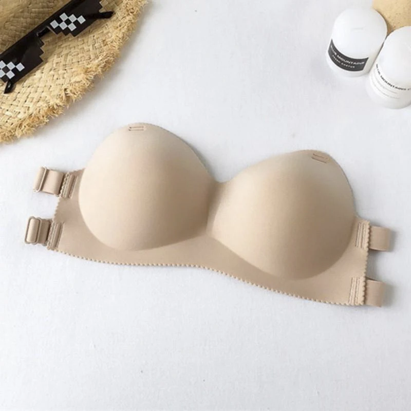 Women Bra Breathable Push UP Bras Seamless Wire Free Solid Lingerie Invisible - Image 6