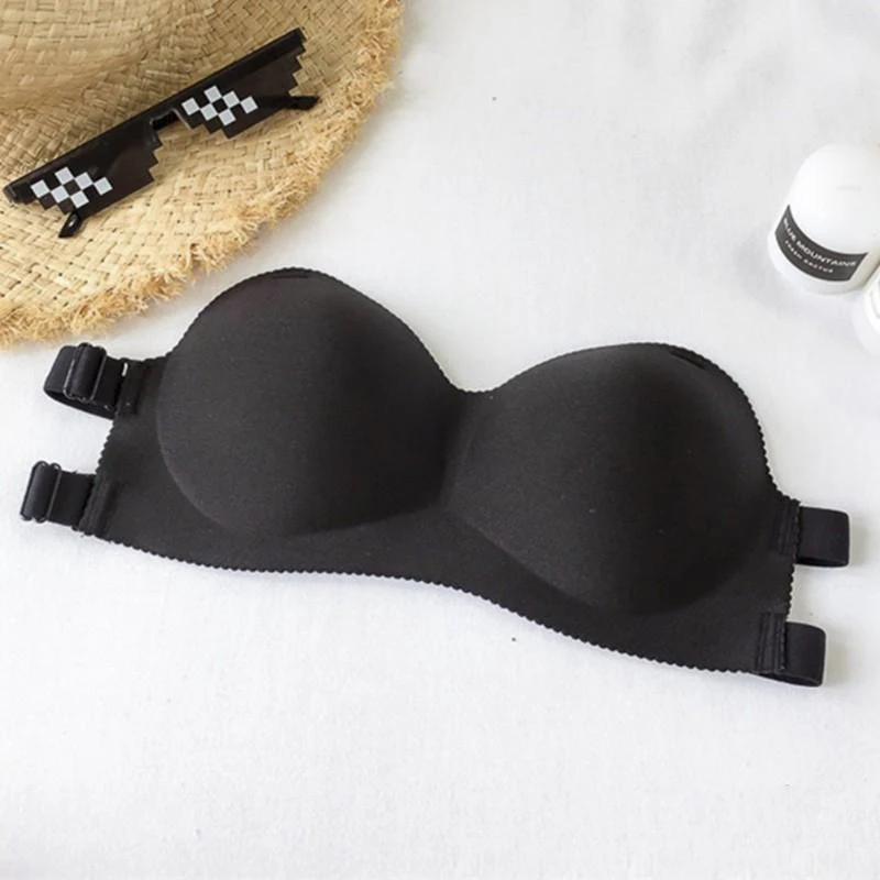 Women Bra Breathable Push UP Bras Seamless Wire Free Solid Lingerie Invisible - Image 5