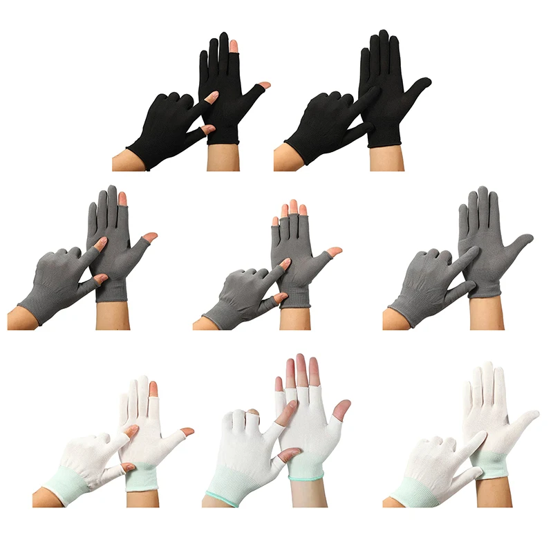 Nylon Breathable Touch Screen Gloves Half Finger Full Finger Gloves Outdoor Mitten Work Thin Gloves Hunting Shooting Mitten - Image 6