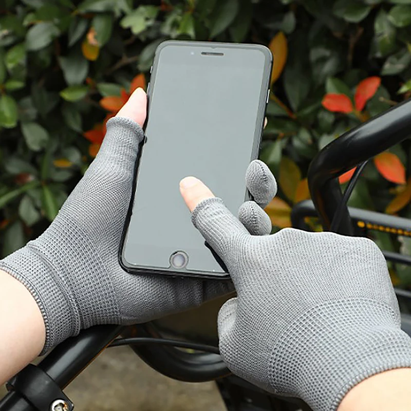 Nylon Breathable Touch Screen Gloves Half Finger Full Finger Gloves Outdoor Mitten Work Thin Gloves Hunting Shooting Mitten - Image 4