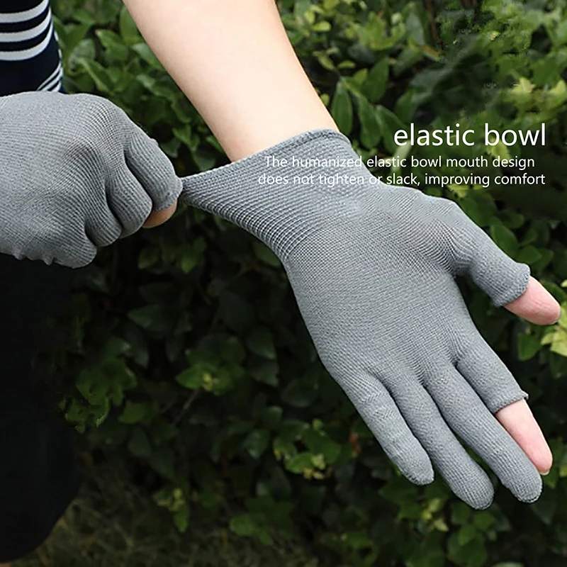 Nylon Breathable Touch Screen Gloves Half Finger Full Finger Gloves Outdoor Mitten Work Thin Gloves Hunting Shooting Mitten - Image 3